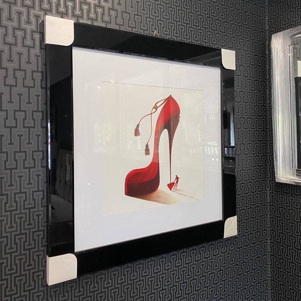 Matador Red Heel Picture - Luxury Interiors