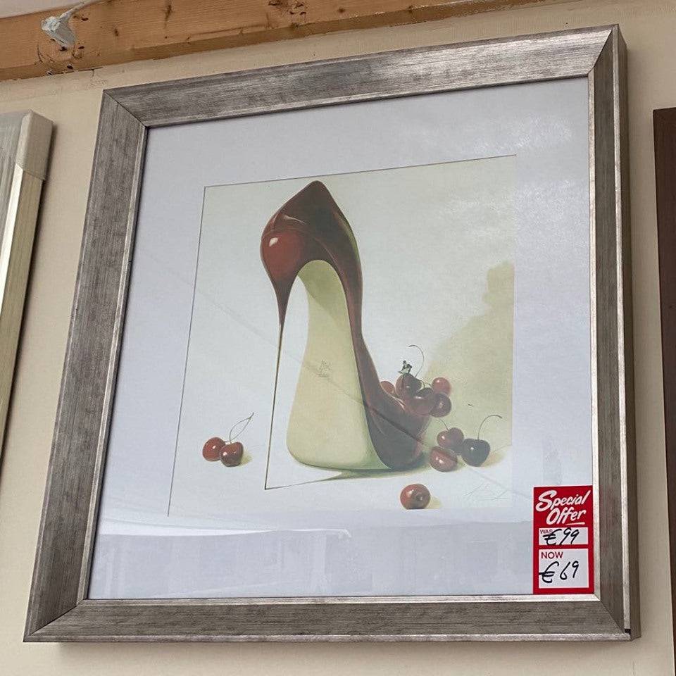 Cherry High Heel Portrait - Luxury Interiors