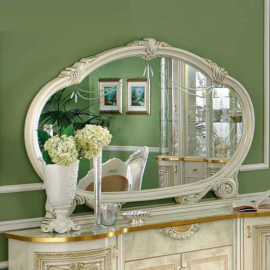 Rosella Cream Camel Group Wall Mirror - Luxury Interiors