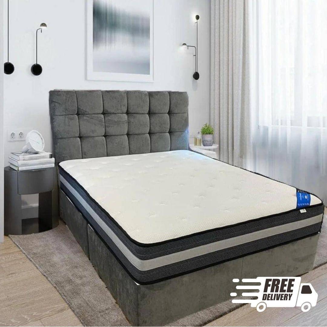 Kinsley Medium Comfort Mattress (Free Delivery) - Luxury Interiors