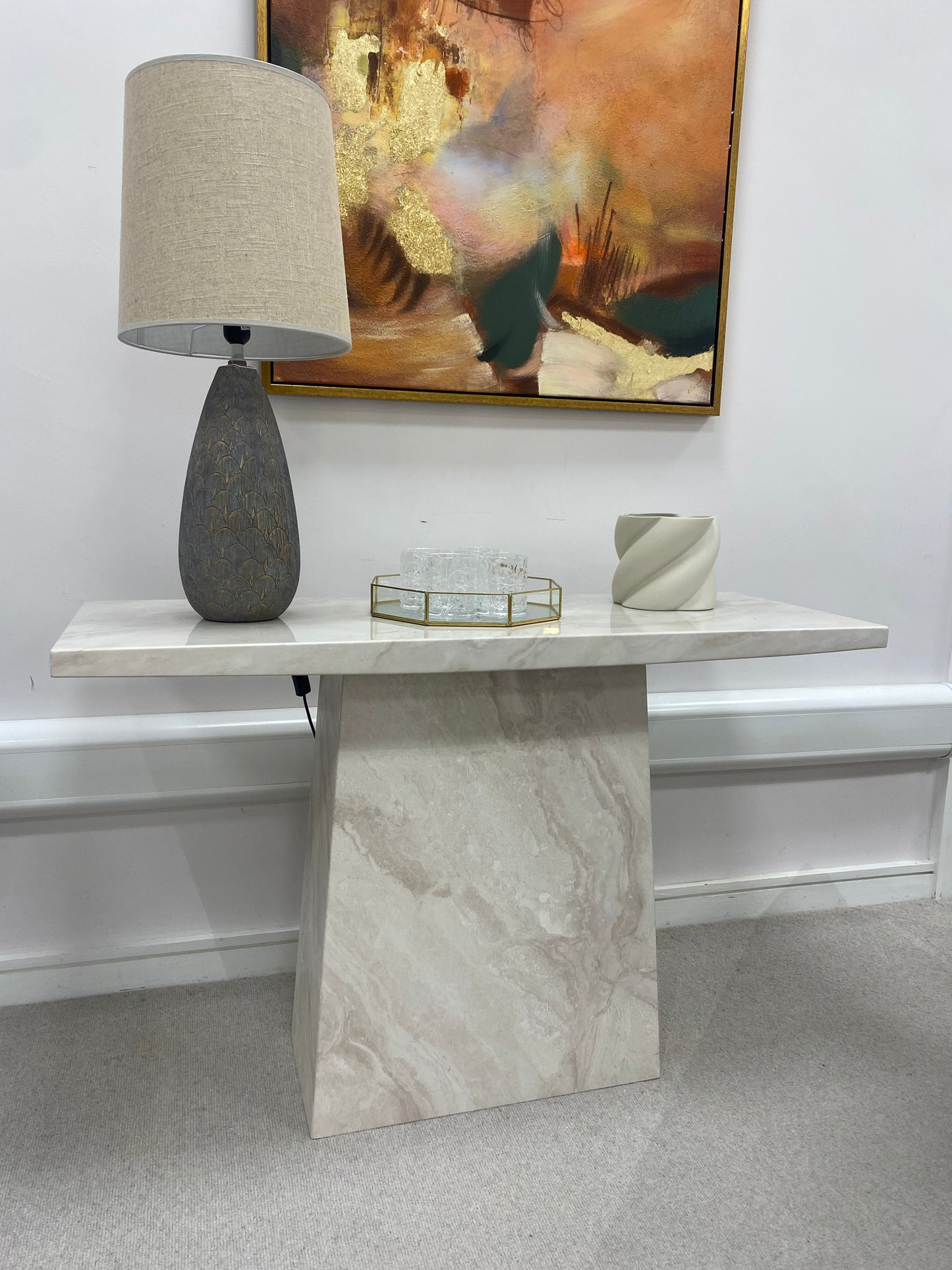 Apollo Marble Console Table