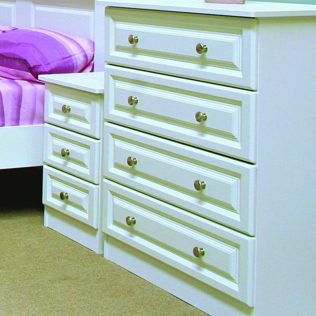Avoca Ice White Bedroom Collection - Luxury Interiors