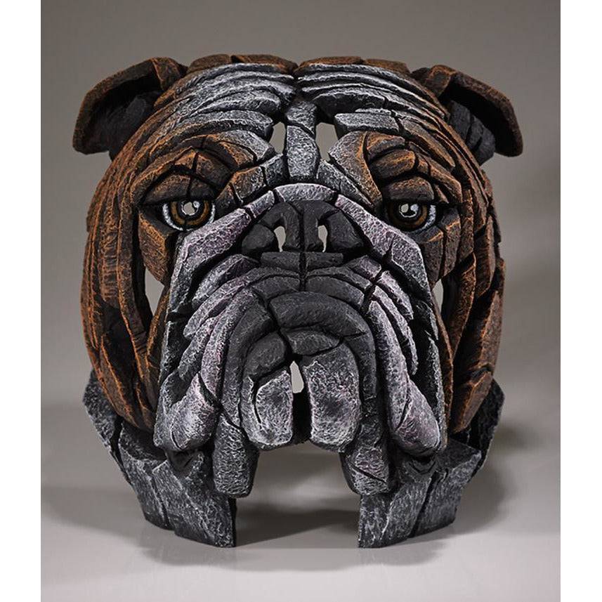 Edge Sculpture Bulldog Bust - Luxury Interiors
