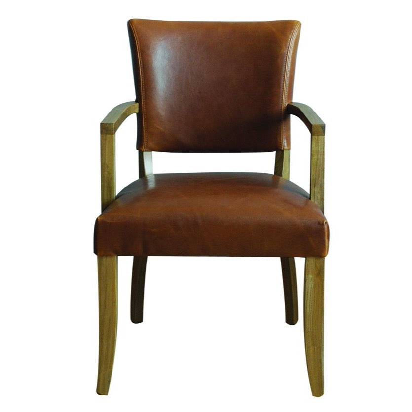 Donna Carver Arm Chairs (Pair) - Luxury Interiors