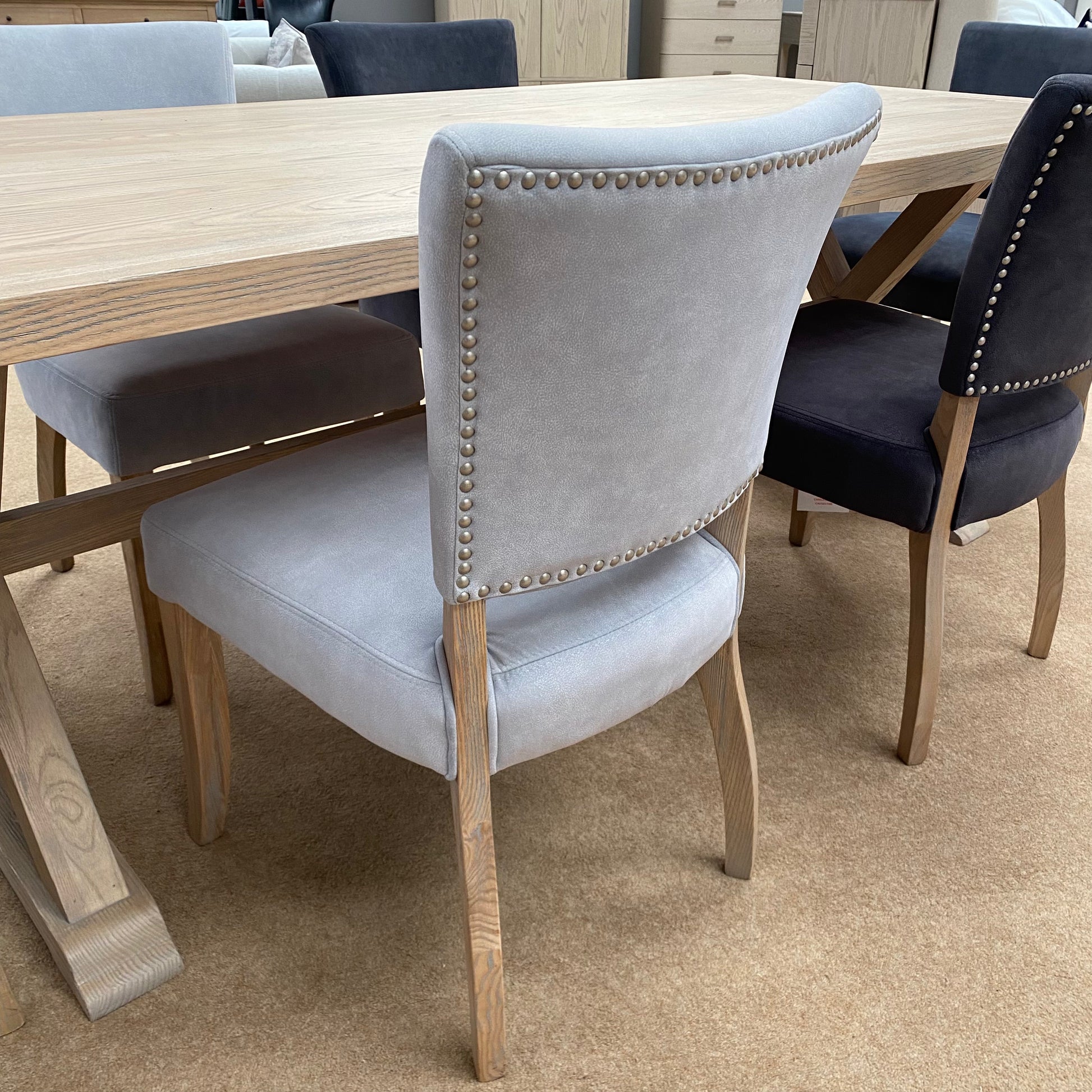 Velvet Donna Dining Chairs (Pair) - Luxury Interiors