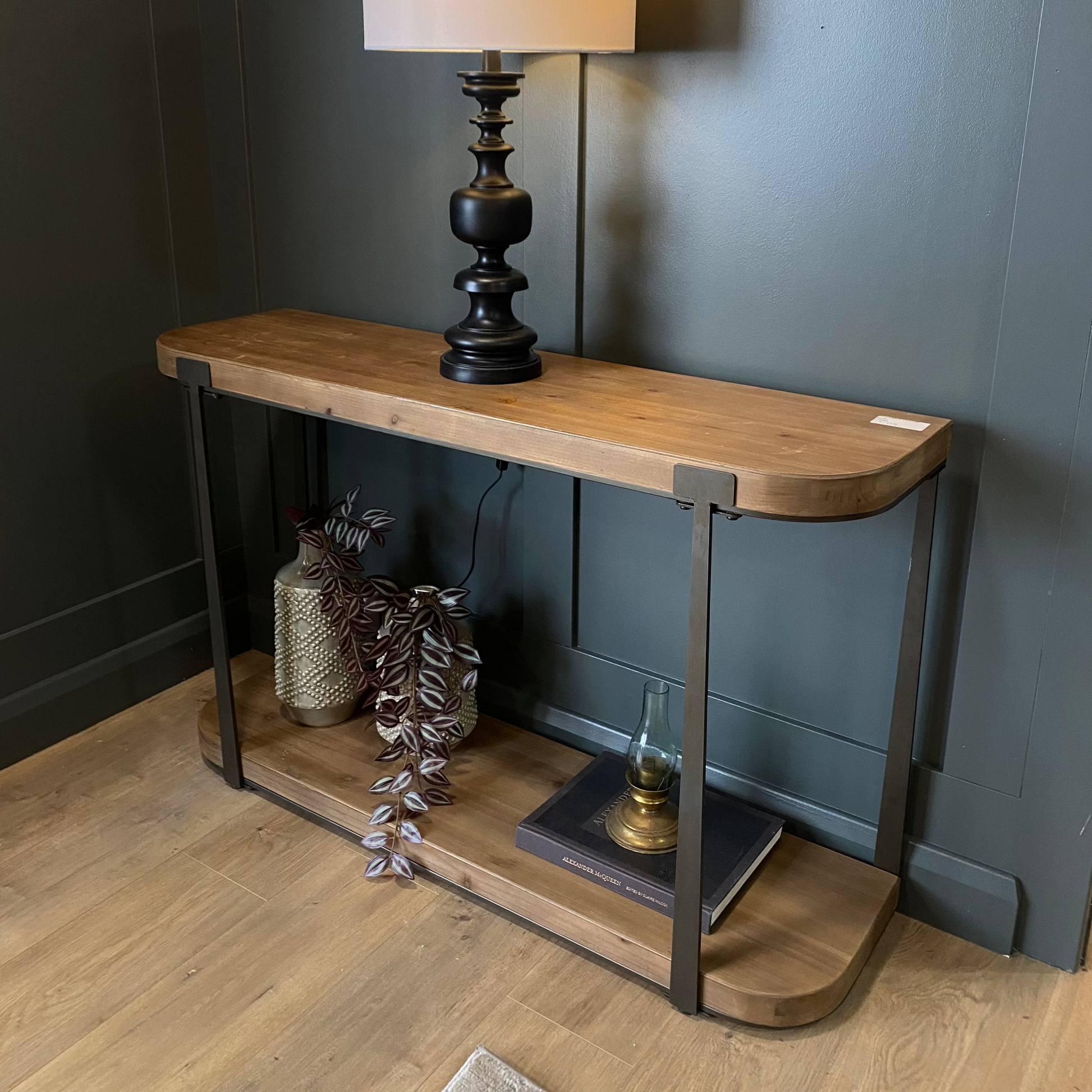 Shoreditch Wood Console Table - Luxury Interiors