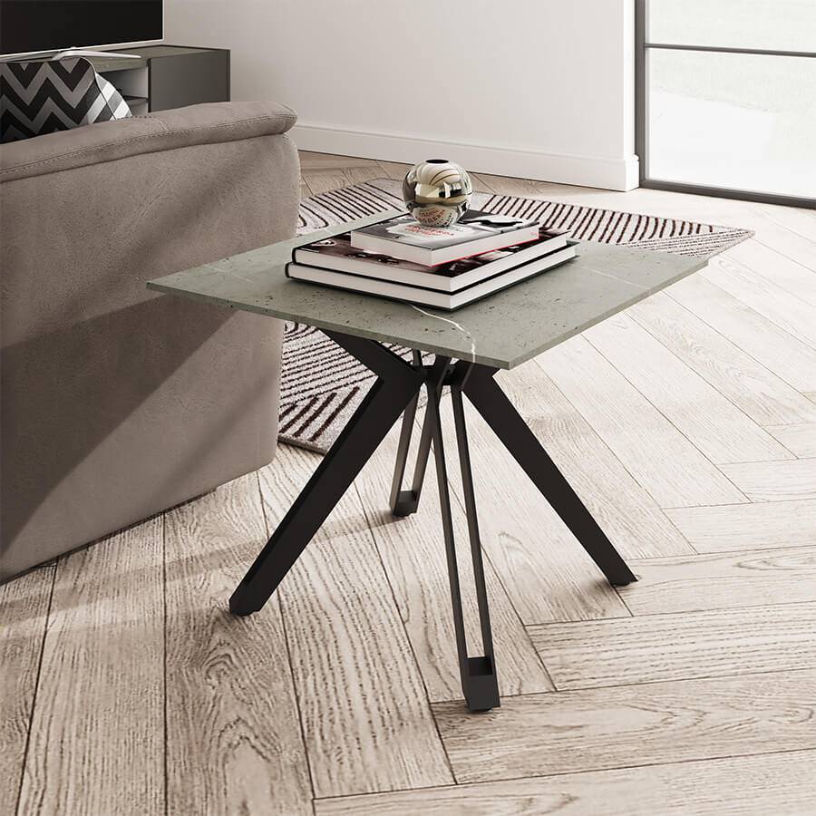 Kore Stone Lamp Table - Luxury Interiors