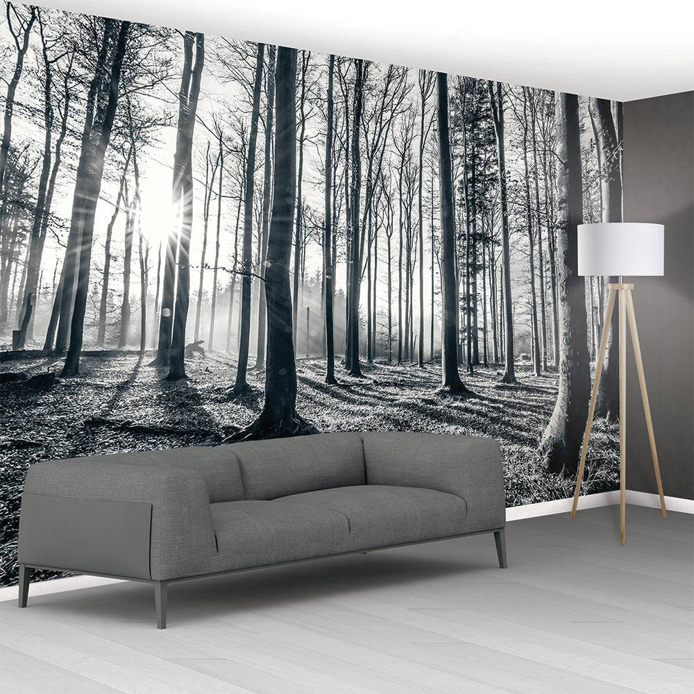 Wall Paper Mural 3.66 X 2.53M Forest (XL) - Luxury Interiors