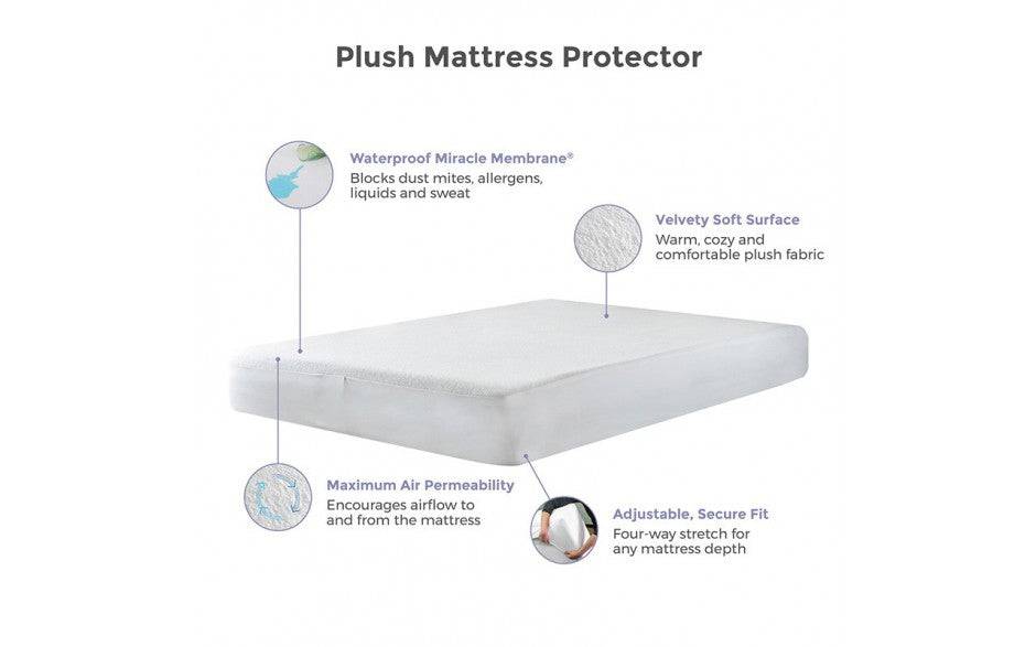 Protect-a-Bed Plush Mattress Protector - Luxury Interiors