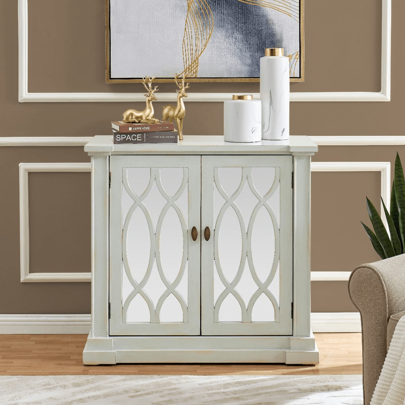 Modena 2 Door Chest - Luxury Interiors