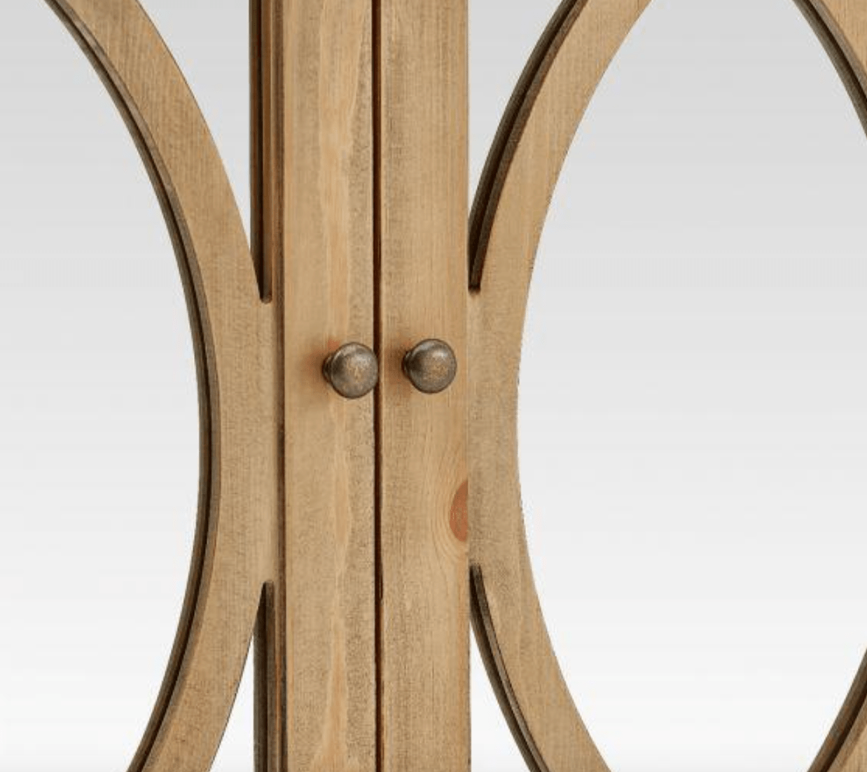 Parker Oak & mirrored sideboard - Luxury Interiors