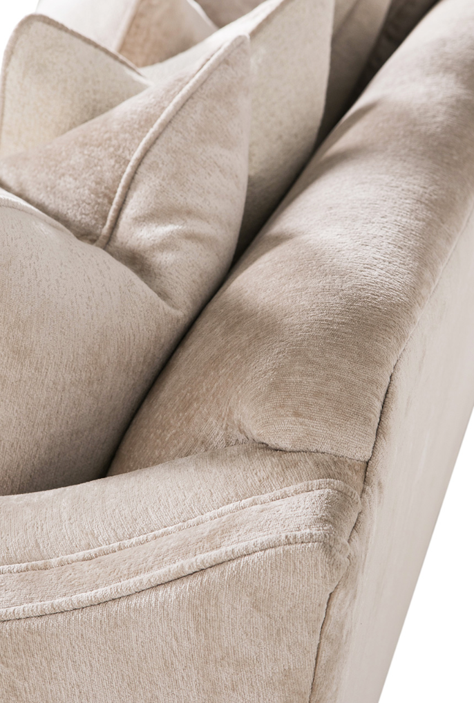 The Belvedere Scatter Back Chenille Suite - Luxury Interiors
