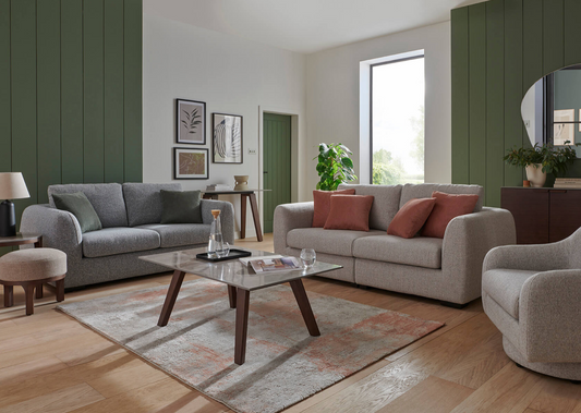 Spencer Sofa in Grey - Luxury Interiors