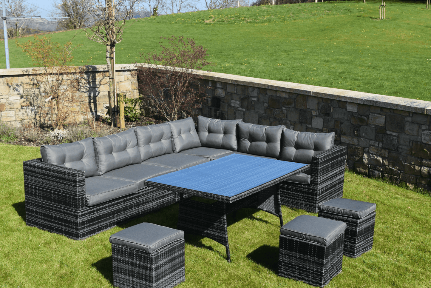 Maria 10 Piece Garden Set - Luxury Interiors