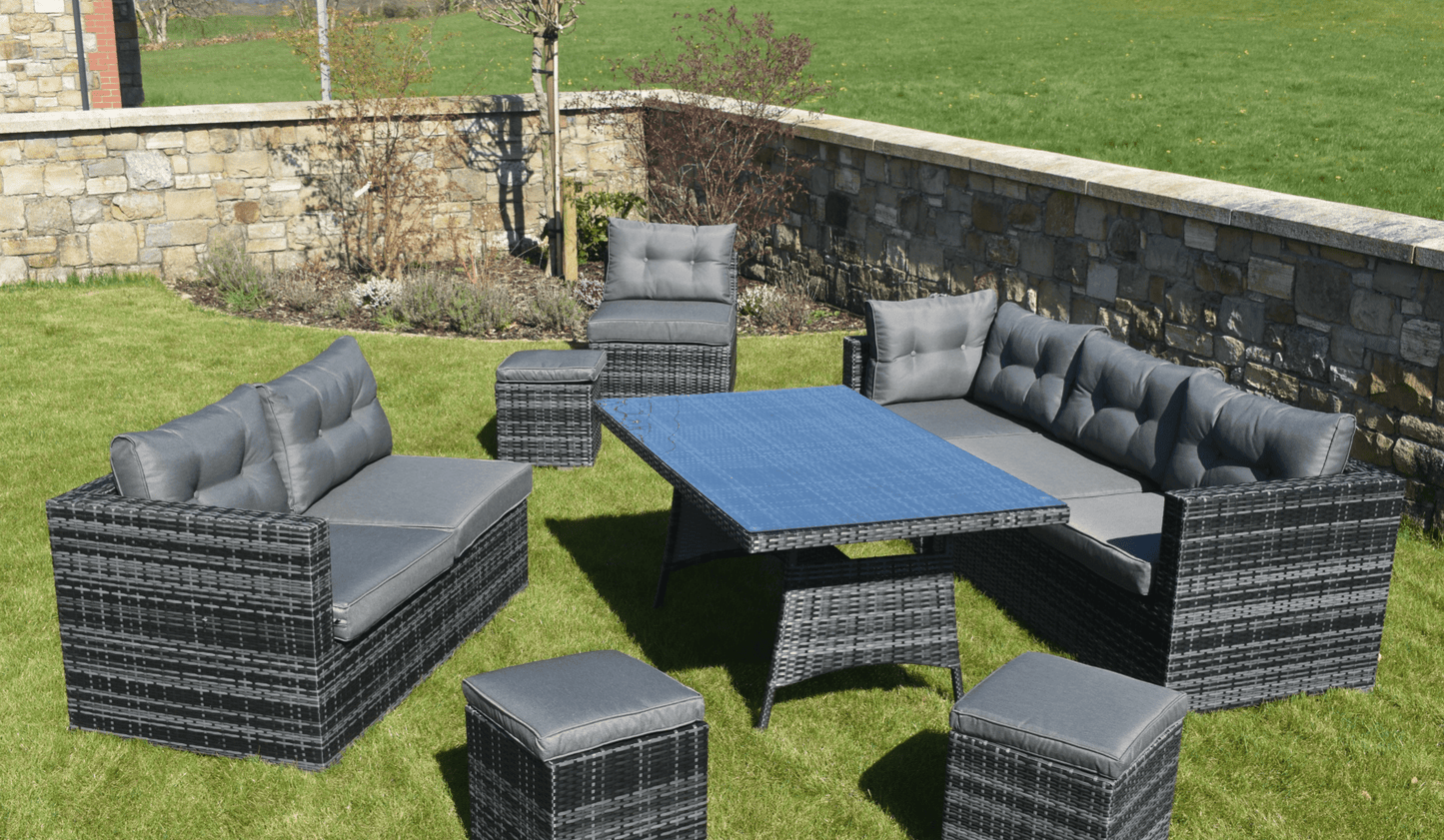 Maria 10 Piece Garden Set - Luxury Interiors