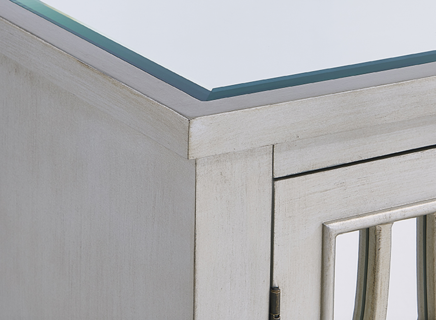 Glinda Gold Mirrored Large Sideboard - Luxury Interiors
