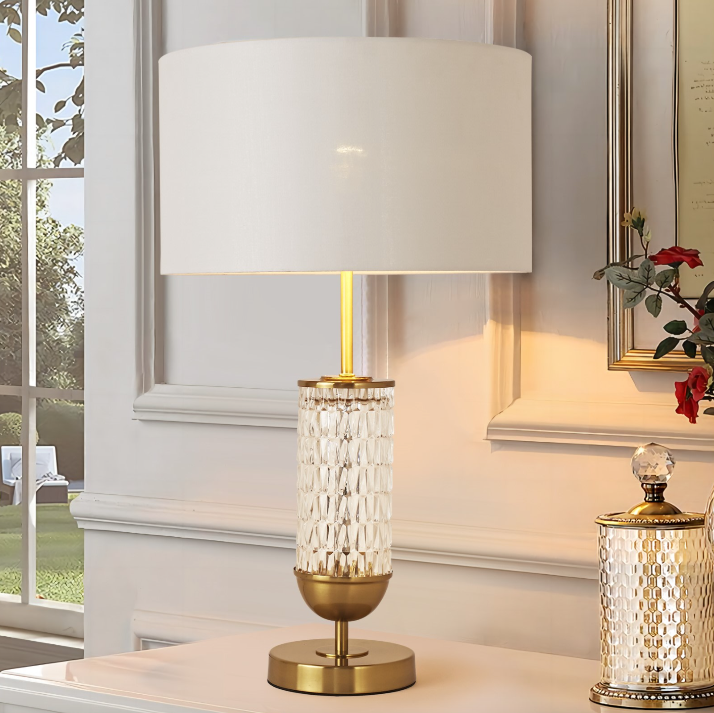 Helios Table Lamp - Luxury Interiors