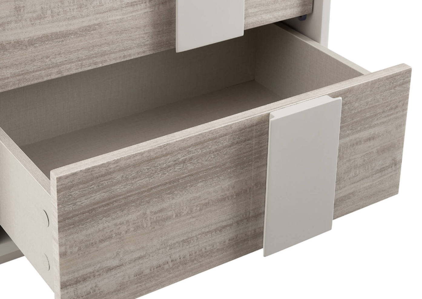 Juliet 2 Drawer Bedside Locker - Luxury Interiors