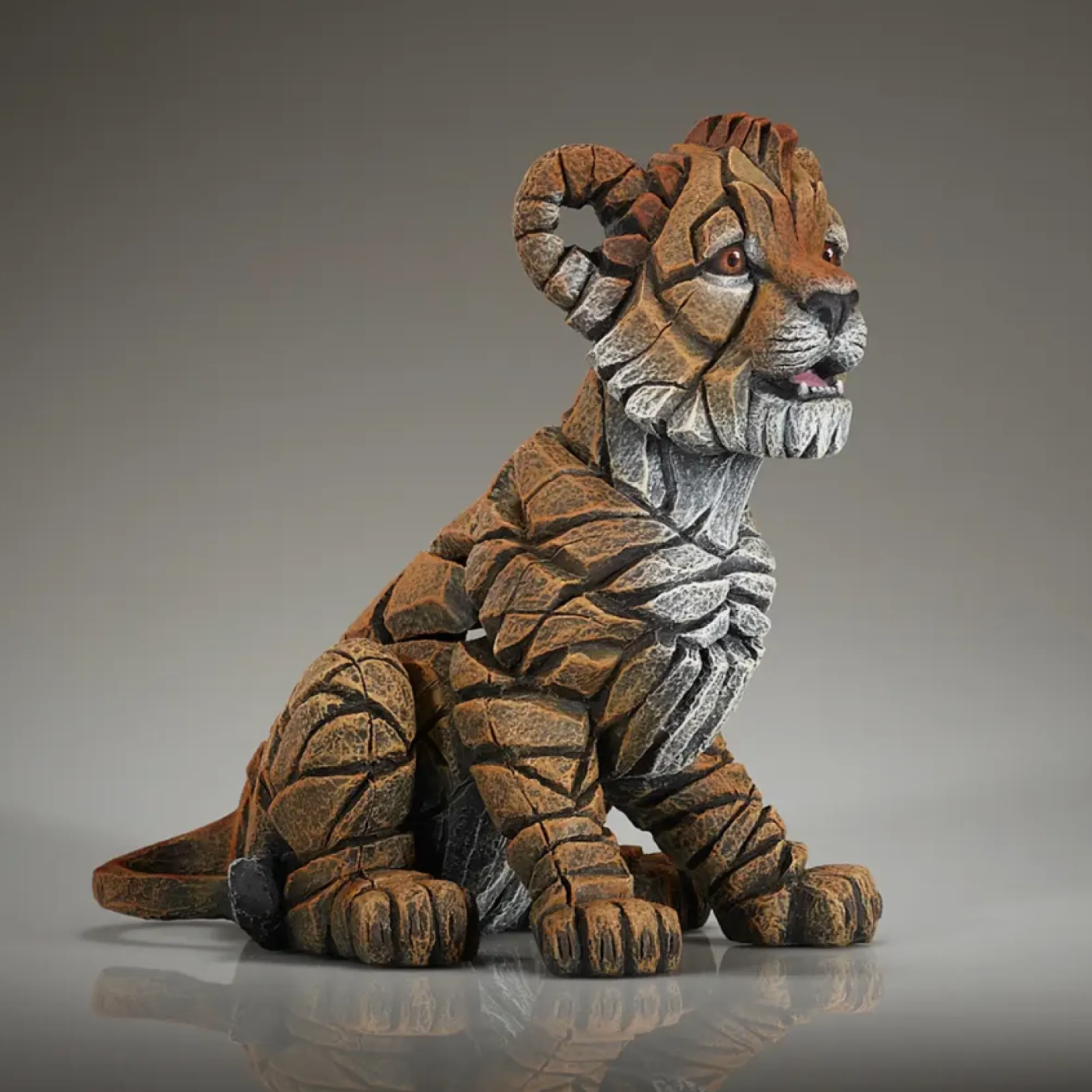 Edge Sculpture Lion Cub - Luxury Interiors
