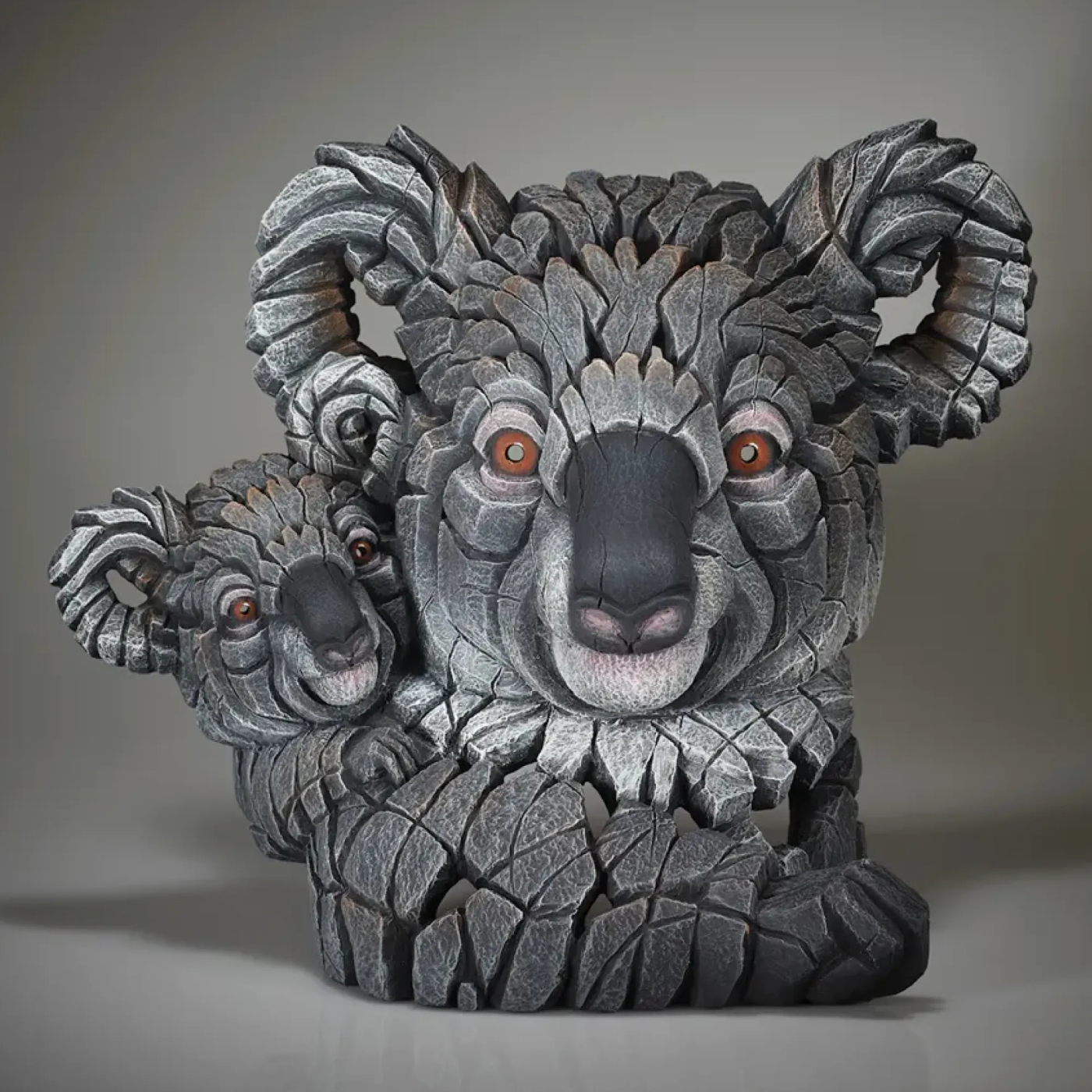 Edge Sculpture Koala and Joey Bust - Luxury Interiors