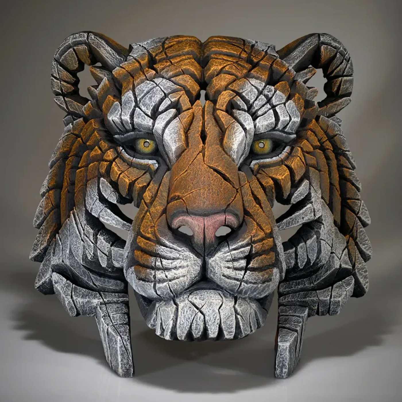 Edge Sculpture Tiger Bust - Luxury Interiors