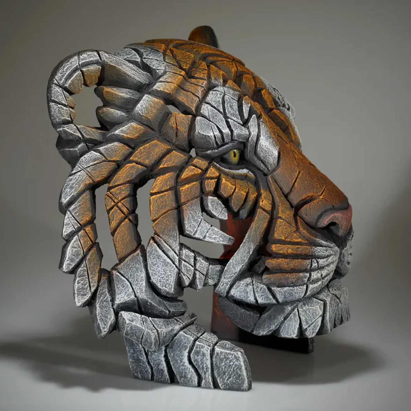 Edge Sculpture Tiger Bust - Luxury Interiors