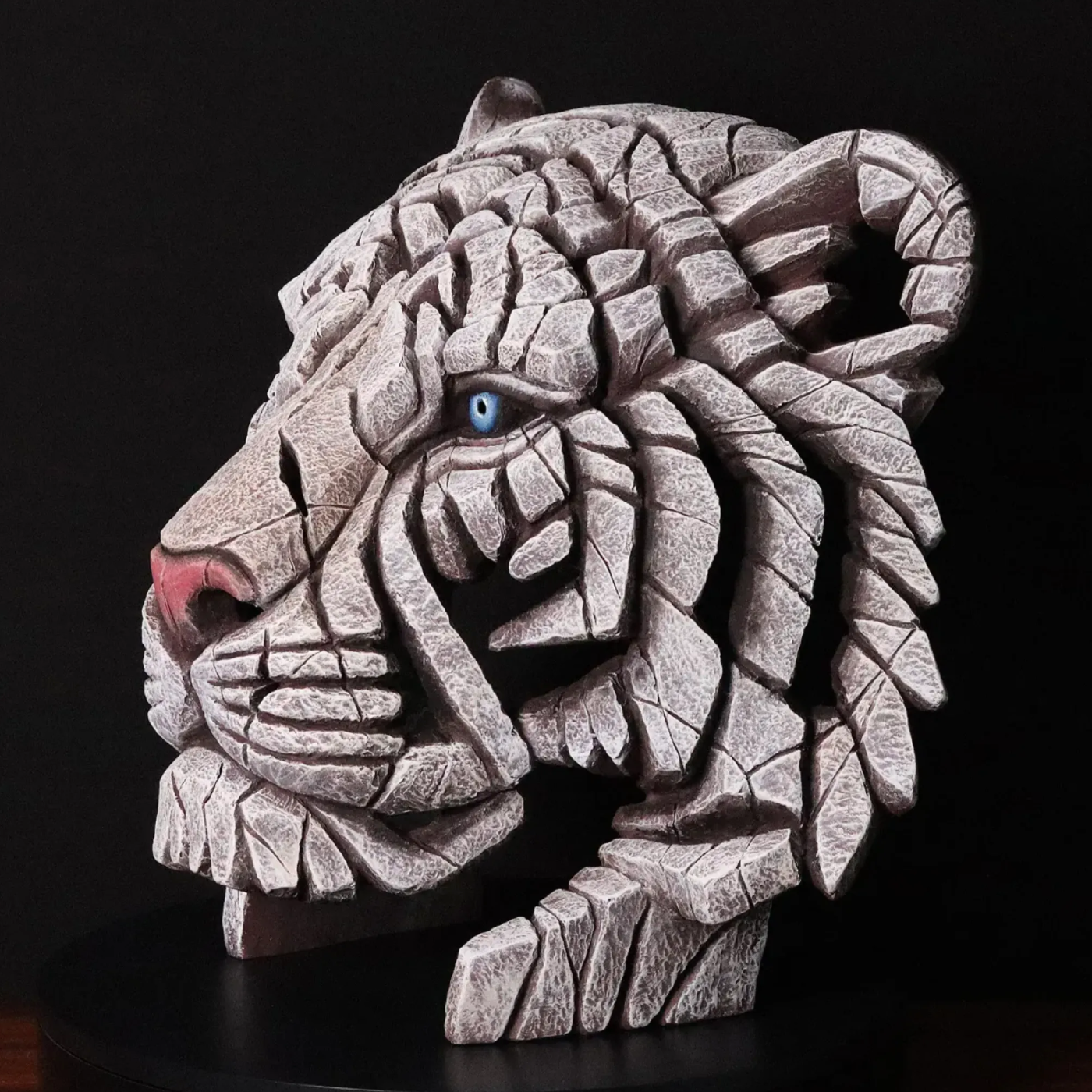 Edge Sculpture Tiger Bust - Luxury Interiors