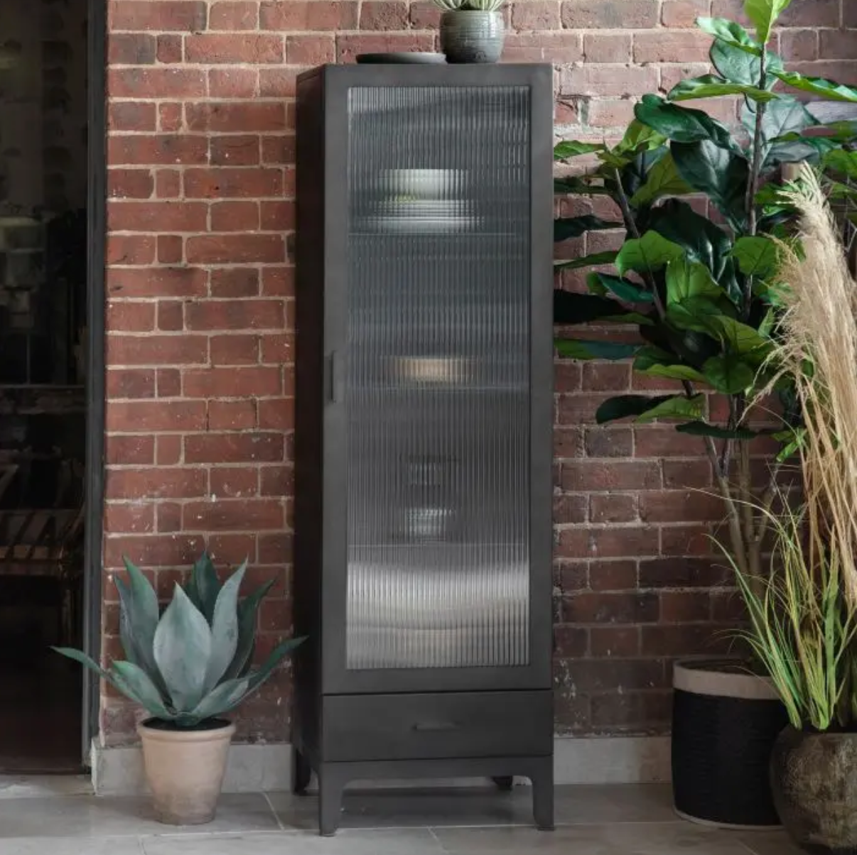 Rye 1 Drawer 1 Door Display Unit - Luxury Interiors