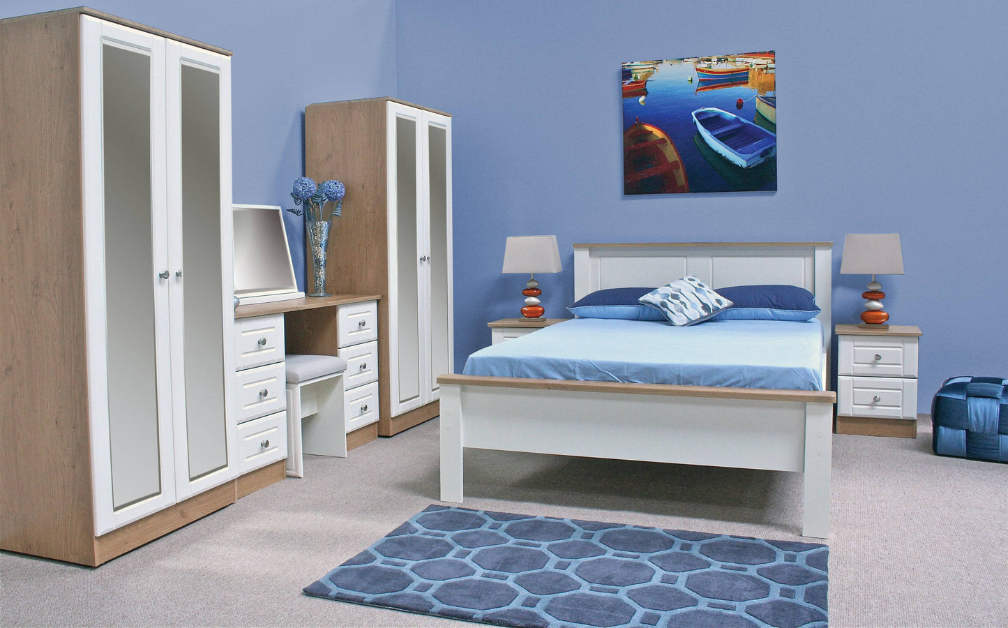 Oak & Ivory Bedroom Collection - Luxury Interiors