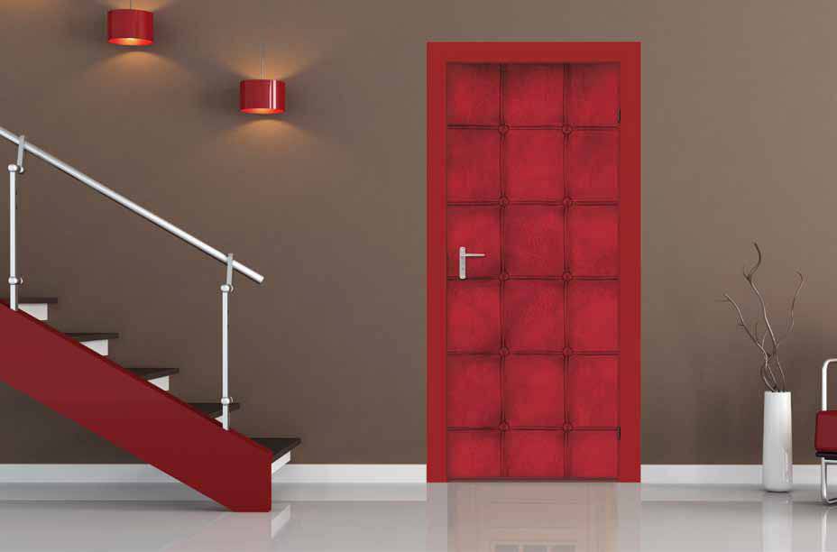 Trompe L'Oeil Door Mural - Luxury Interiors