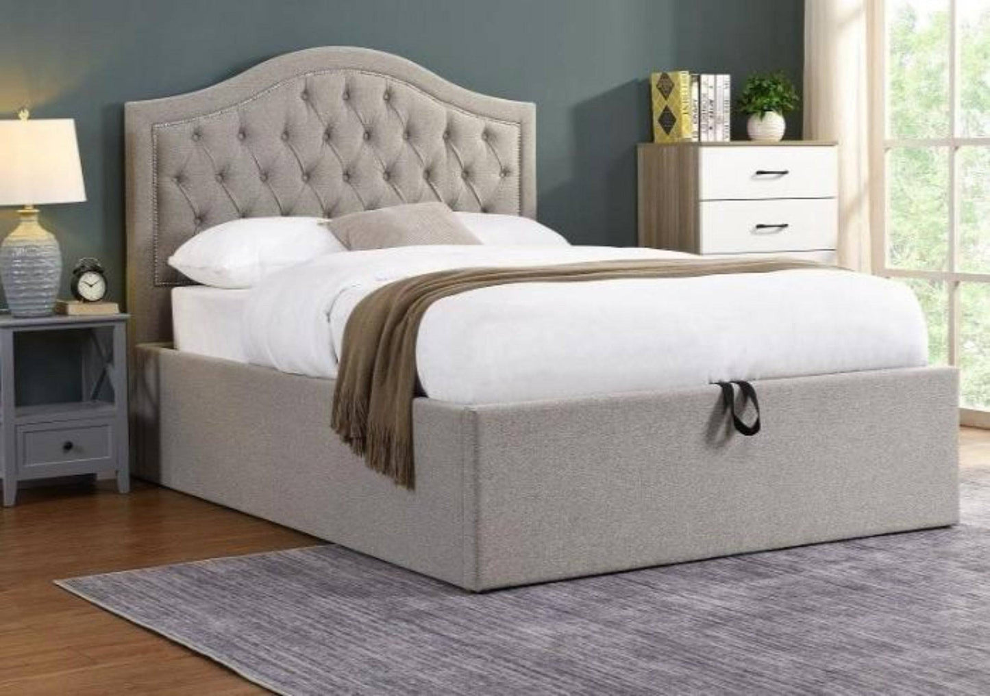 Hogan Storage Bed (FREE DELIVERY) - Luxury Interiors