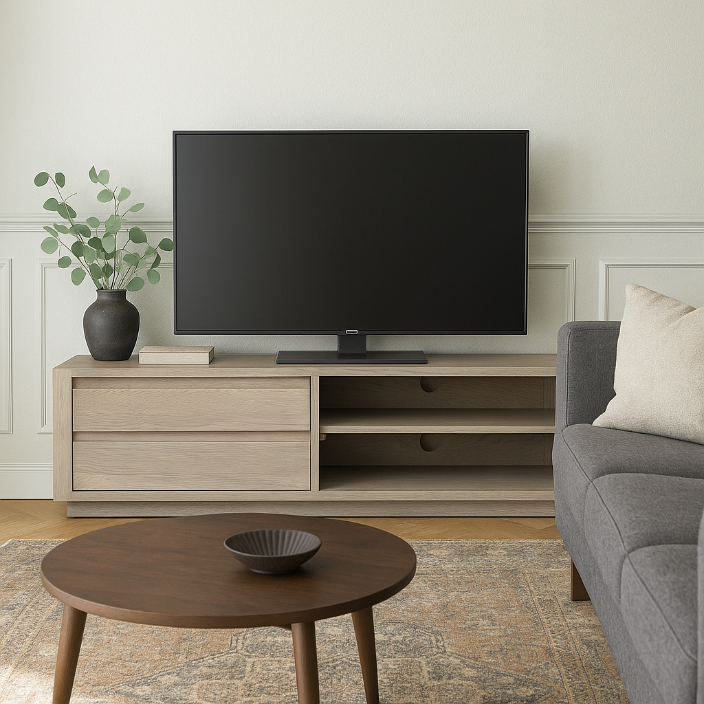Fabien Smoked TV Unit - Luxury Interiors