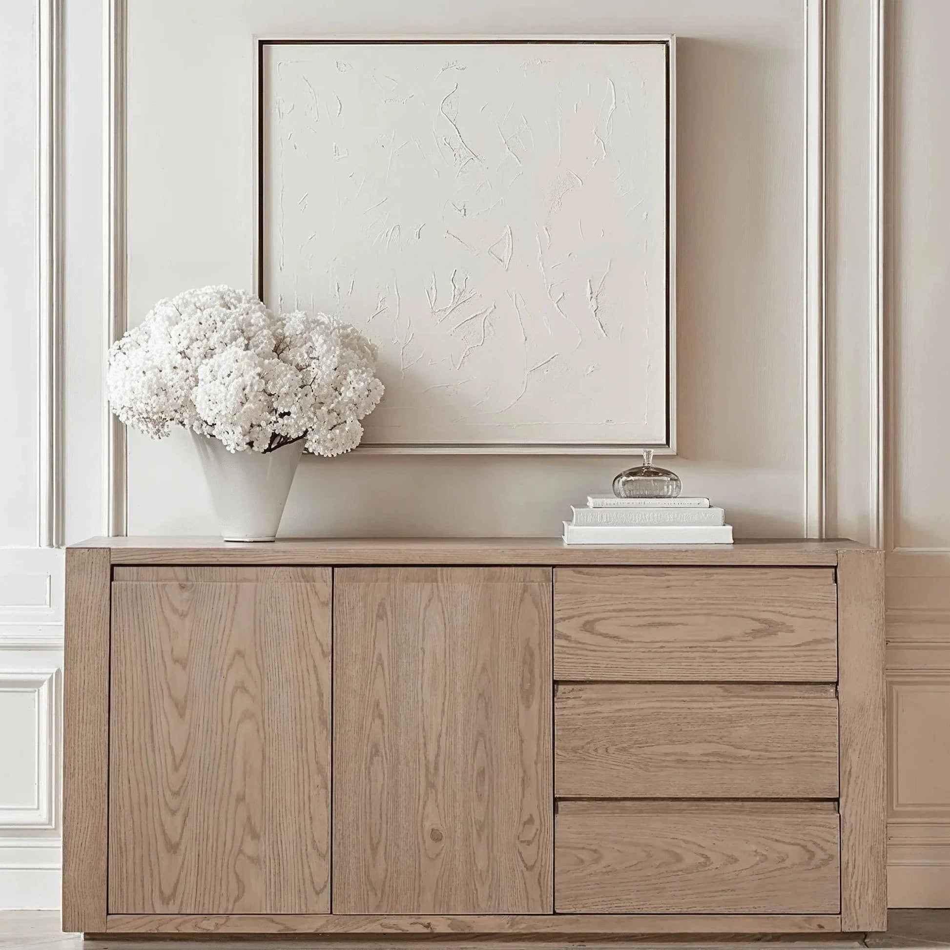 Fabien Oak Sideboard - Luxury Interiors