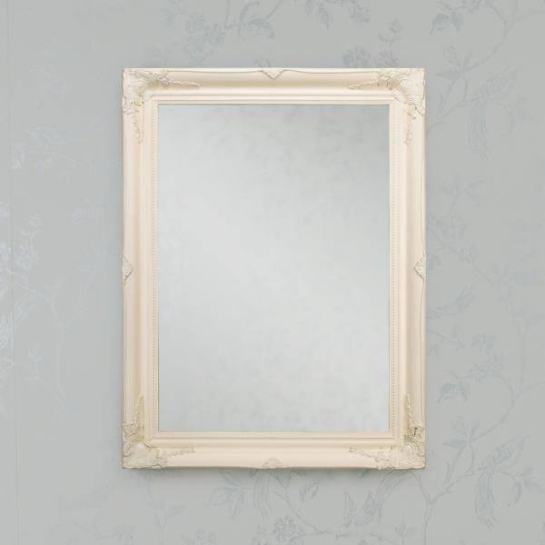 Lyon Cream Vintage Mirror - Luxury Interiors