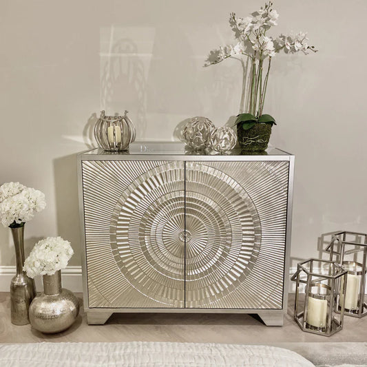 Frenso Champagne Sideboard - Luxury Interiors