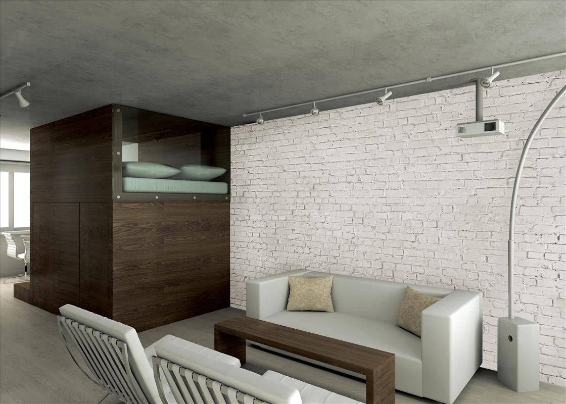 White Loft Brick - Luxury Interiors