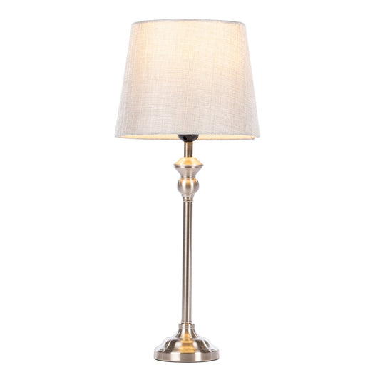 Dani Buffet Lamp Silver - Luxury Interiors