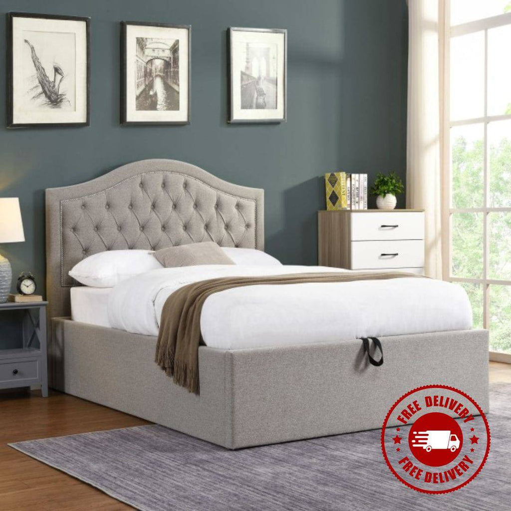 Hogan Storage Bed (FREE DELIVERY) - Luxury Interiors