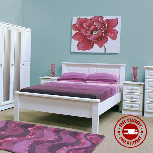 Avoca Ice White Bedroom Collection