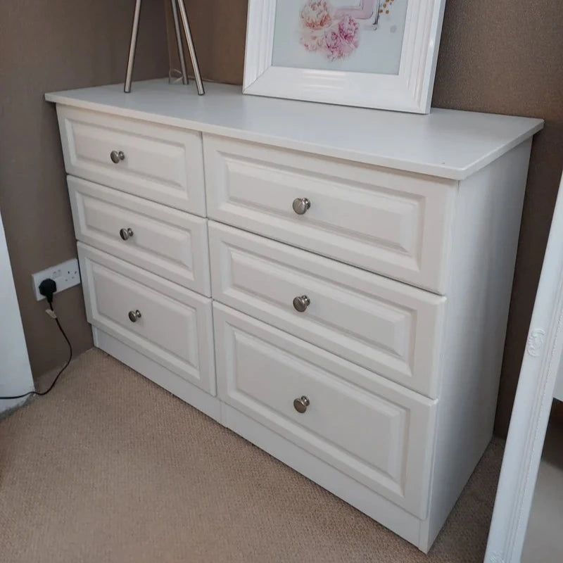 Boyne Ivory 4 Drawer Chest - Luxury Interiors
