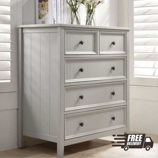 Milan Chest Of Drawers (Free Delivery)