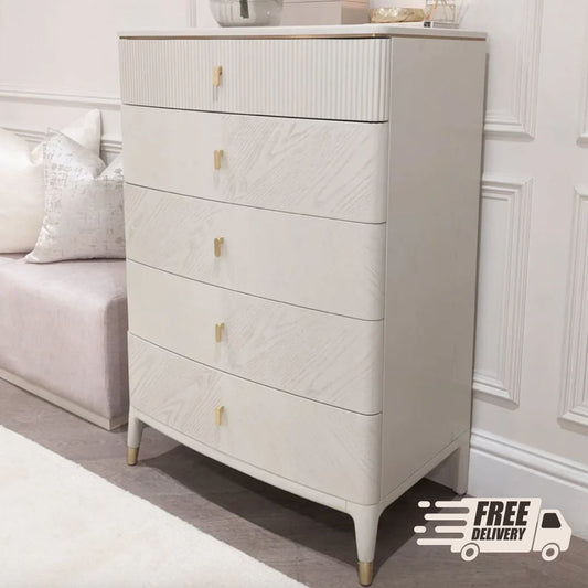 Darcy 5 Drawer Chest (Free Delivery)