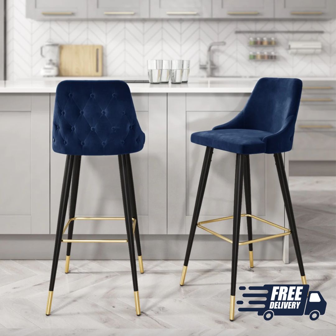 Ava Bar Stools (FREE delivery) - Luxury Interiors