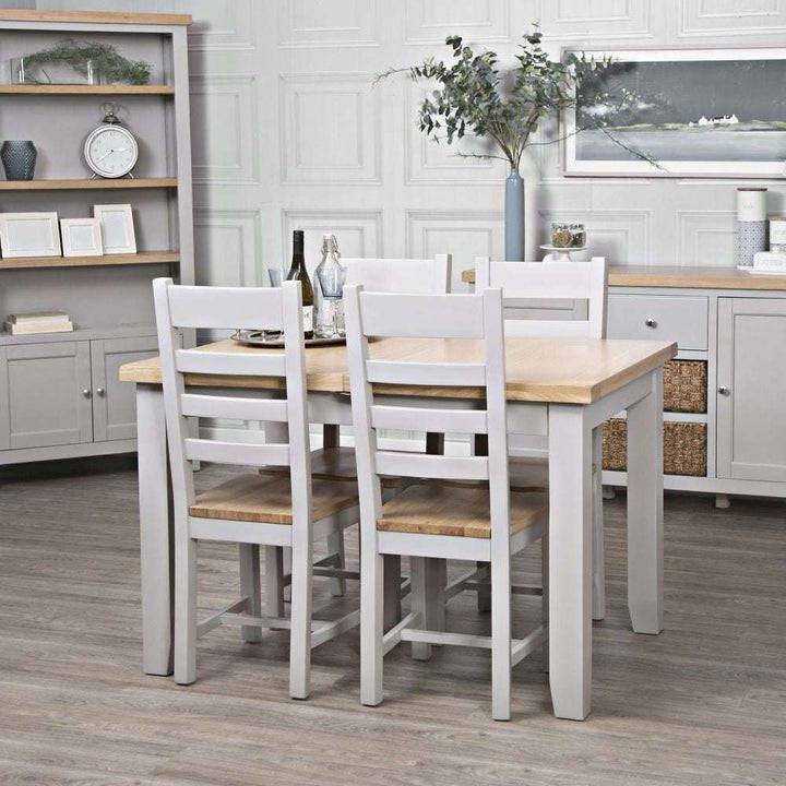 Ferndale Grey & Oak Dining Set - Luxury Interiors