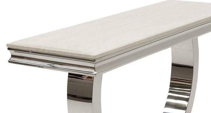 Arianna Marble Console Grey or Cream - Luxury Interiors