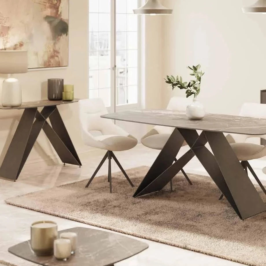 Barefoot Teddybear Fabric Dining Chairs (PAIR) - Luxury Interiors