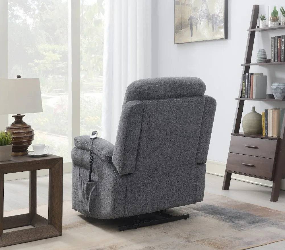 Alice Herbert Grey Lift & Rise Armchair - Luxury Interiors