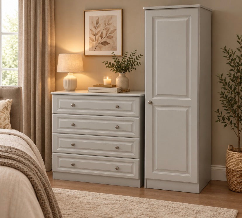 Single Robe Ivory or Light Grey €199  ( Two only )