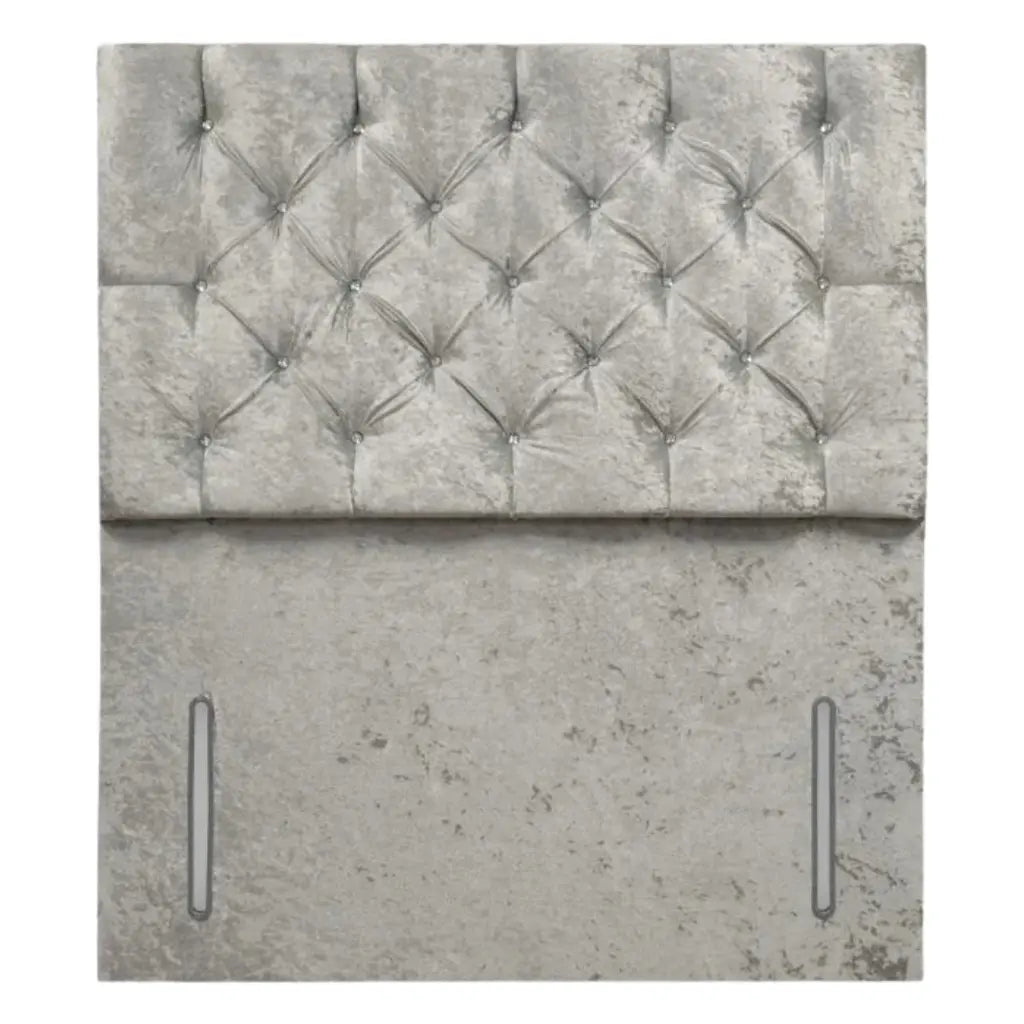 Diamonte Full Height Floor Headboard 54" High