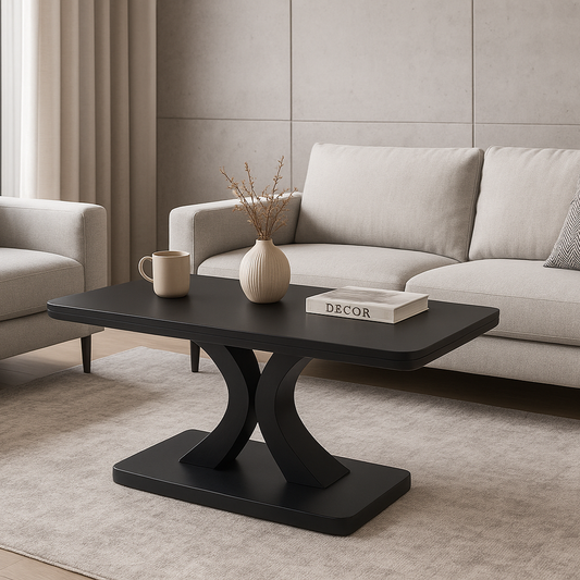 Flavia Coffee Table Greige or Charcoal